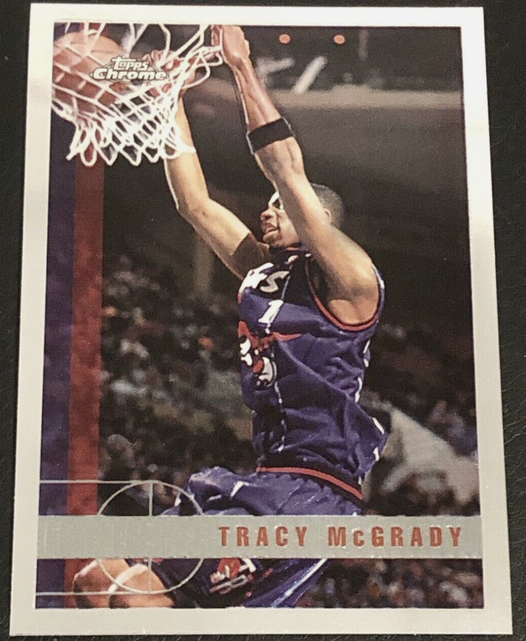 1997 Topps Chrome Tracy McGrady Rookie Card #125
